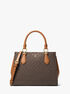 michael kors marilyn medium logo satchel