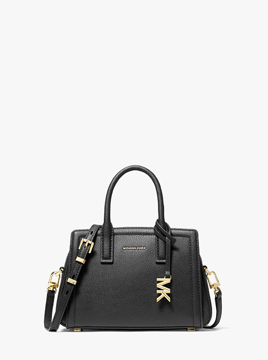 حقيبة ليلى الجلدية الصغيرة جدًا michael kors حقيبة ليلى الجلدية الصغيرة جدًا