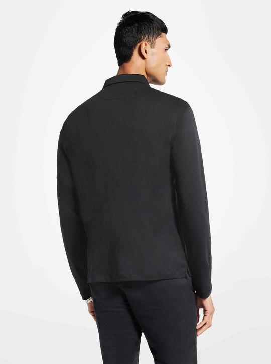 michael kors half zip polo shirt