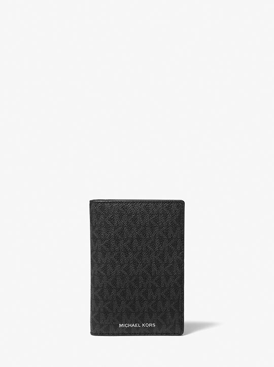 Logo Passport Wallet michael kors logo passport wallet