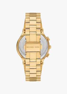 michael kors billie gold tone stainless steel watch