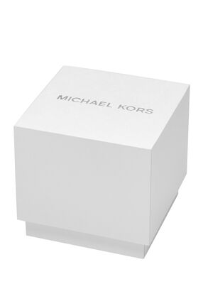michael kors oversized billie black tone watch