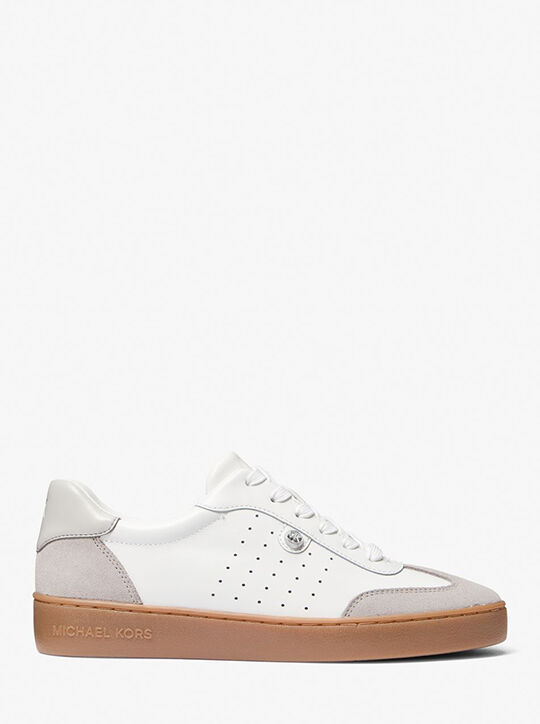 michael kors scotty leather sneaker