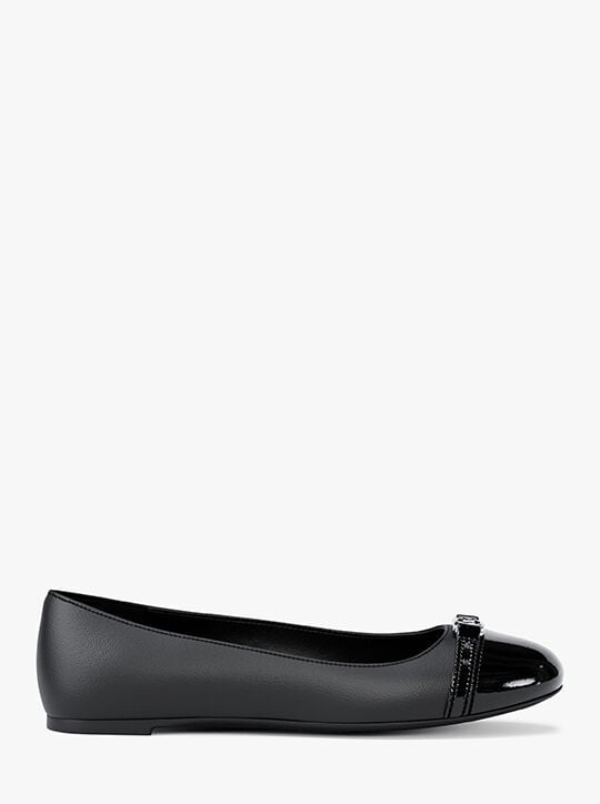 Mandy Leather Moccasin michael kors mandy leather moccasin