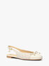 Piper Signature Logo Slingback Ballet Flat michael kors piper signature logo slingback ballet flat