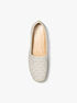 michael kors lynn signature logo platform espadrille