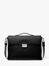 Hudson Pebbled Leather Briefcase michael kors hudson pebbled leather briefcase