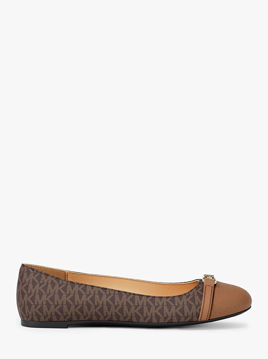 michael kors mandy signature logo moccasin