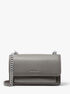 michael kors claire large pebbled leather convertible shoulder bag