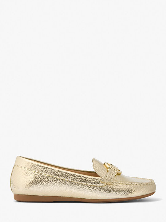 Fulton Metallic Moccasin michael kors fulton metallic moccasin