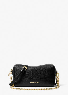 michael kors bryant small pebbled leather crossbody bag