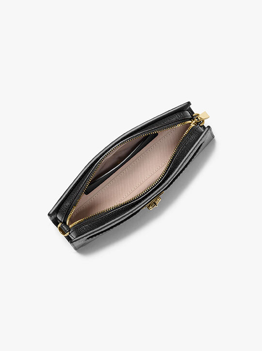 michael kors hamilton moderne extra small signature logo convertible crossbody bag