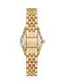 Michael Kors Lexington Three-Hand Gold-Tone Stainless Steel Watch michael kors lexington three hand gold tone stainless steel watch
