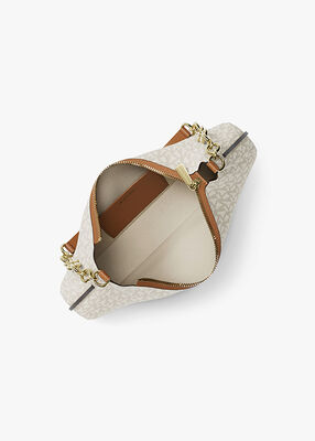 michael kors حقيبة نوليتا متوسطة الحجم وسلسلة