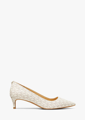 michael kors alina flex logo kitten pump