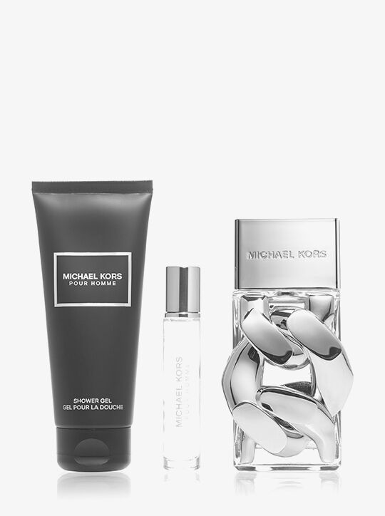 michael kors مجموعة هدايا بور هوم المكونة من 4 قطع