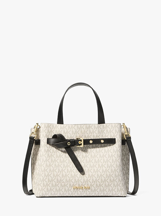 michael kors emilia small logo satchel