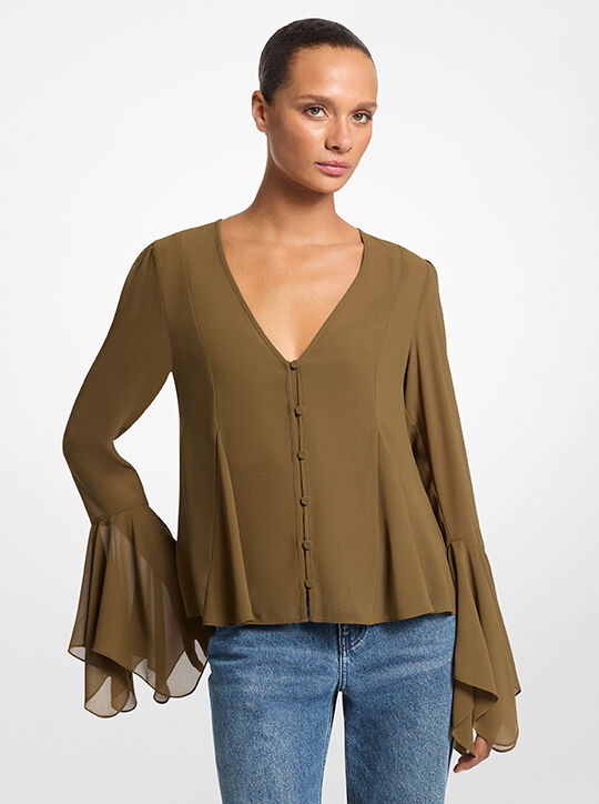 Georgette Blouse michael kors georgette blouse