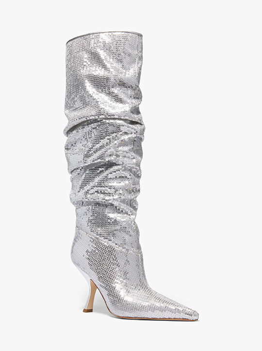 Luna Sequined Boot michael kors luna sequined boot
