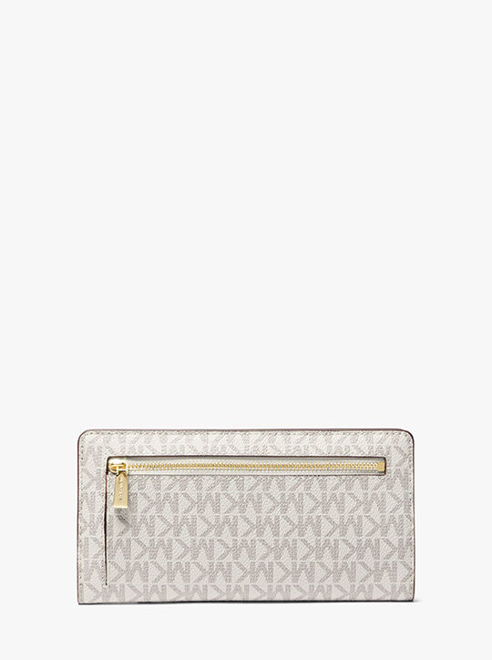 محفظة براينت كبيرة الحجم وإغلاق أمامي بشعار الماركة michael kors محفظة براينت كبيرة الحجم وإغلاق أمامي بشعار الماركة