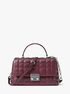 Tribeca Medium Quilted Leather Satchel michael kors tribeca medium quilted leather satchel