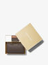 michael kors medium logo pouch and card case gift set