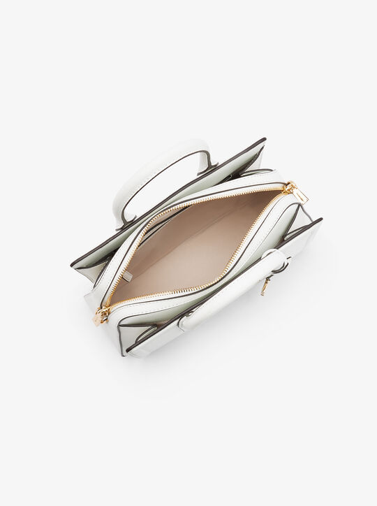 حقيبة ليلى الصغيرة المصنوعة من الجلد المحبب michael kors حقيبة ليلى الصغيرة المصنوعة من الجلد المحبب