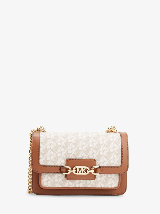 Heather Large Empire Signature Logo Shoulder Bag michael kors heather large empire signature logo shoulder bag