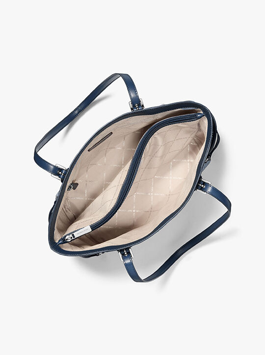 Voyager Large Color-Block Signature Logo Tote Bag michael kors voyager large color block signature logo tote bag