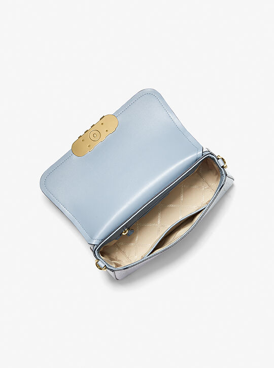 Parker Medium Crocodile Embossed Leather Shoulder Bag michael kors parker medium crocodile embossed leather shoulder bag