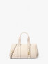 michael kors romee small pebbled leather satchel