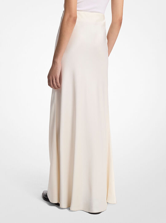 Satin Charmeuse Skirt michael kors satin charmeuse skirt