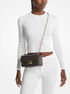michael kors tribeca small crocodile embossed leather crossbody bag