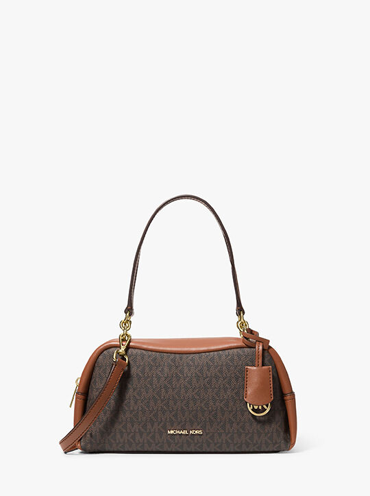 Cecily Small Signature Logo Shoulder Bag michael kors cecily small signature logo shoulder bag