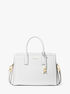 Laila Medium Leather Satchel michael kors laila medium leather satchel