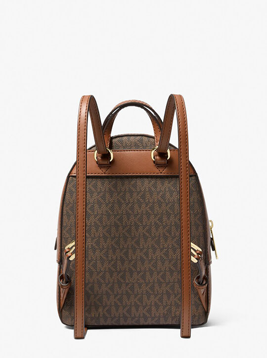 michael kors حقيبة ظهر جايسي صغيرة جدًا بشعار الماركة