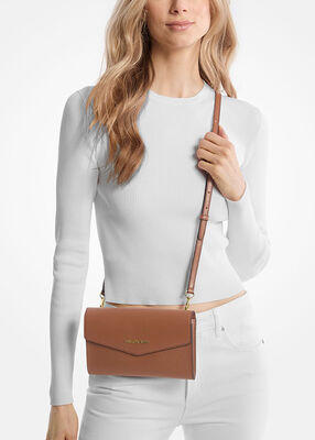 michael kors حقيبة شارلوت الكبيرة بشعار الماركة 3 في 1