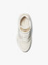 Zuma Leather and Nylon Trainer michael kors zuma leather and nylon trainer