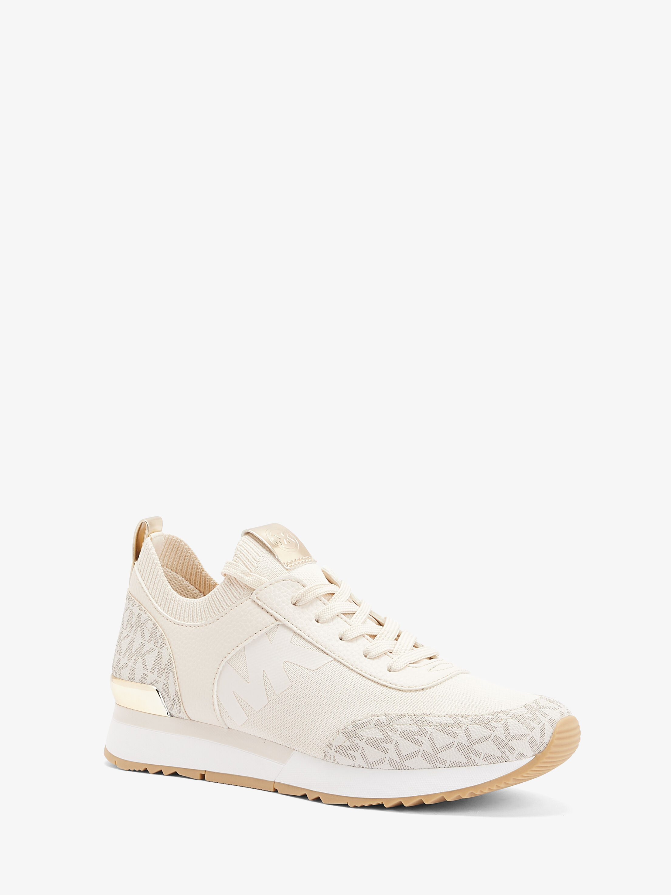 Jenkins Mixed-Media Trainer, LT CREAM | Michael Kors KWT