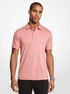 michael kors embroidered logo cotton polo shirt