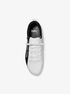 Keating Leather and Mesh Zip-Up Sneaker michael kors keating leather and mesh zip up sneaker