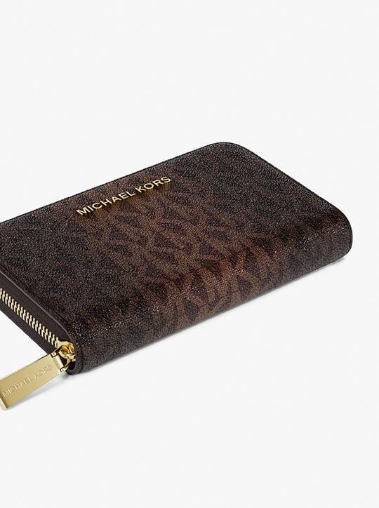 Small Ombré Signature Logo Wallet michael kors small ombr signature logo wallet