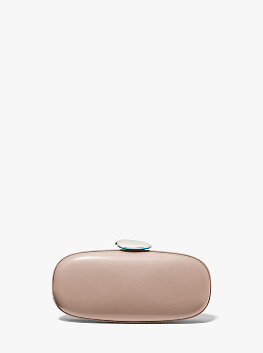 Tina Small Leather Minaudière michael kors tina small leather minaudie re