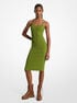 Ribbed Stretch Knit Midi Tank Dress michael kors ribbed stretch knit midi tank dress