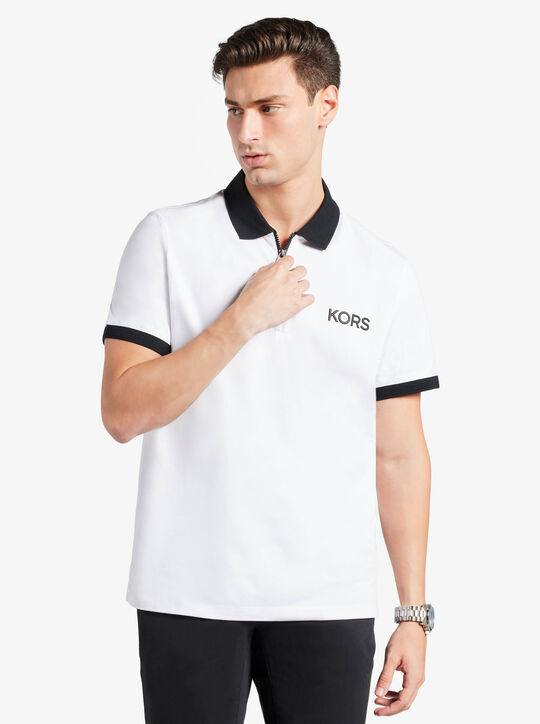 قميص بولو جيرسي قطني michael kors قميص بولو جيرسي قطني