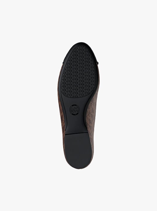 Piper Flex Signature Logo Ballet Flat michael kors piper flex signature logo ballet flat