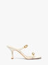 michael kors kya leather sandal