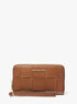 Large Woven Smartphone Wristlet michael kors large woven smartphone wristlet