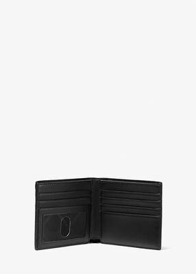 michael kors hudson signature logo billfold wallet