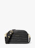 michael kors jet set small crocodile embossed leather crossbody bag
